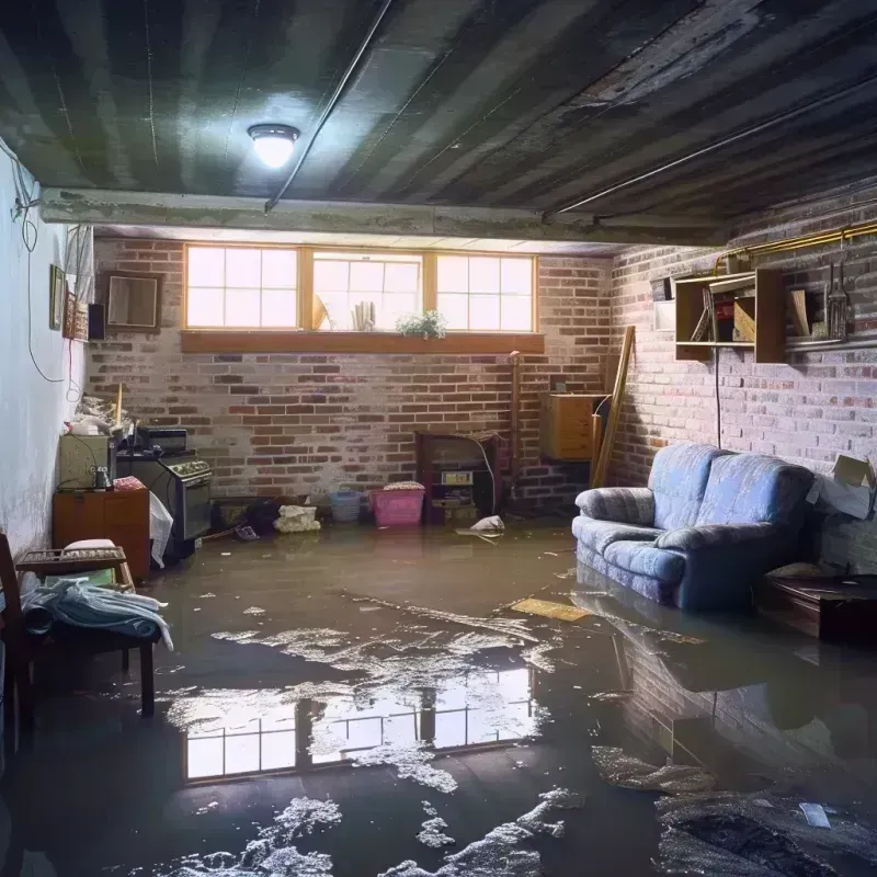 Flooded Basement Cleanup in Norway, MI